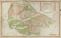 Historic Map of East Witton 1627